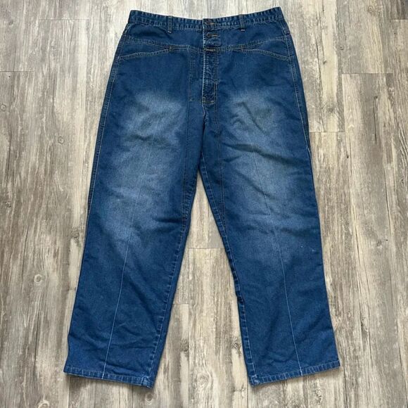Vintage Y2K Marithé François Girbaud MFG Denim Jeans Size 38X30 - Picture 3 of 6